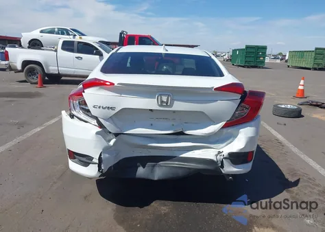 2018 Honda Civic Ex-T из США, поврежденный, VIN JHMFC1F37JX007530
